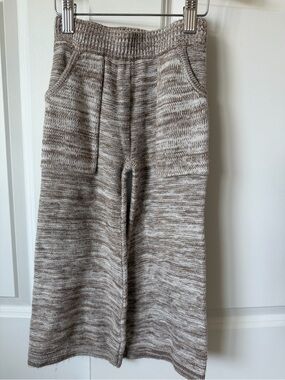 Finding Foxtail - Kids Wide-Leg Knit Joggers
